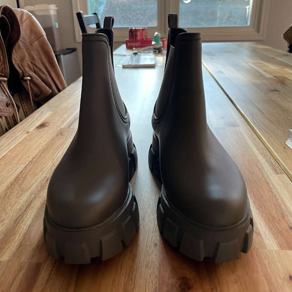 Jeffrey Campbell Ankle Rain Boots | Chelsea Style | Never Worn - Picture 5 of 6